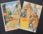 Preview: Shell Rhenania-Ossag AG "Shell ueberall" 1930 two Advertising-Postcards (7887)